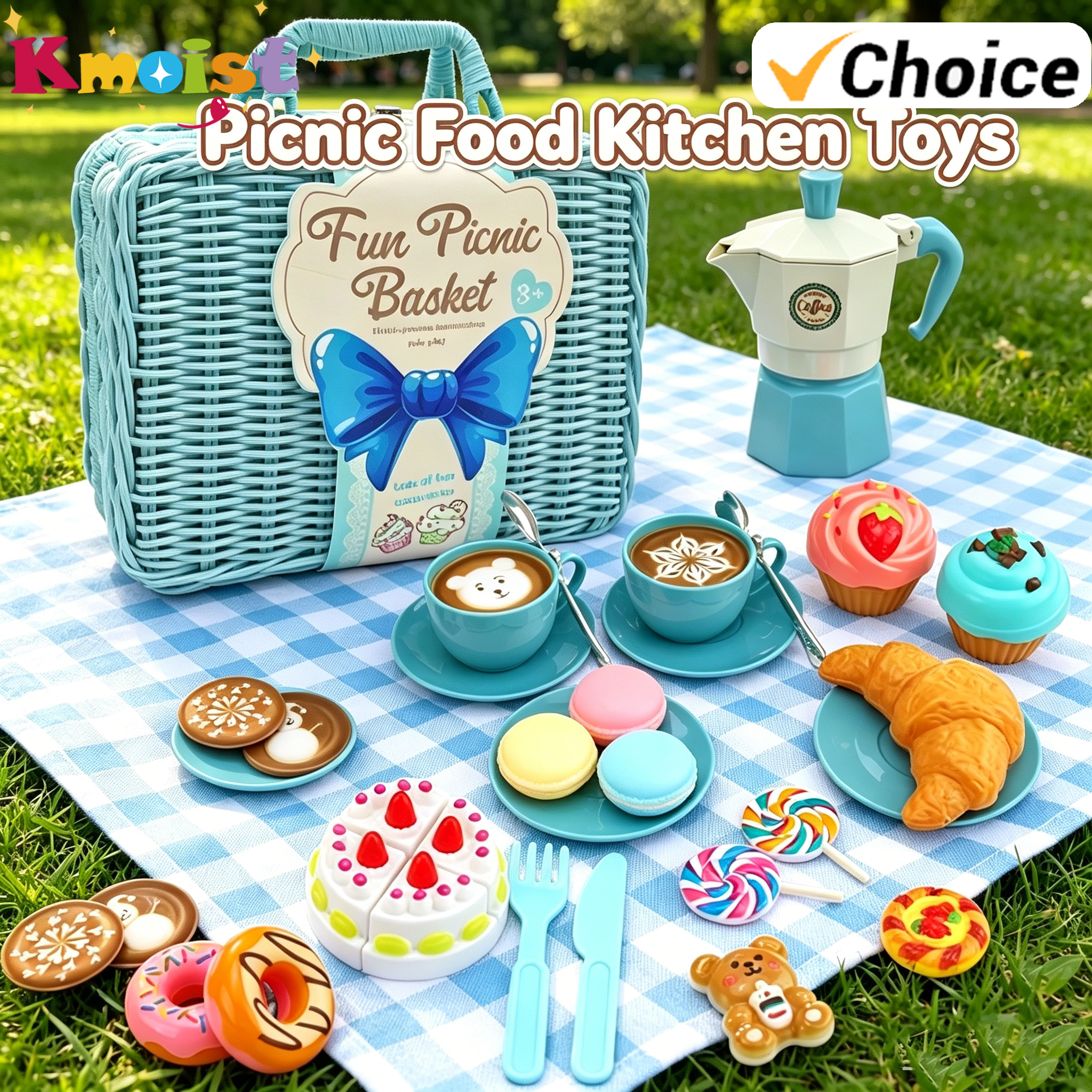 Food Snacks Game - Picnic Food Kitchen Toys Girl Tea