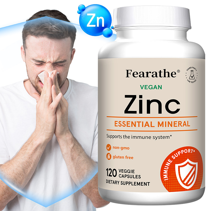Food Zinc - Zinc 15mg Capsules - High Absorption,