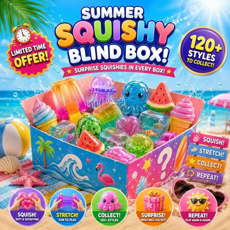 Food Snacks To Eat - Limited-Time Offer Cute Summer Themed Mystery