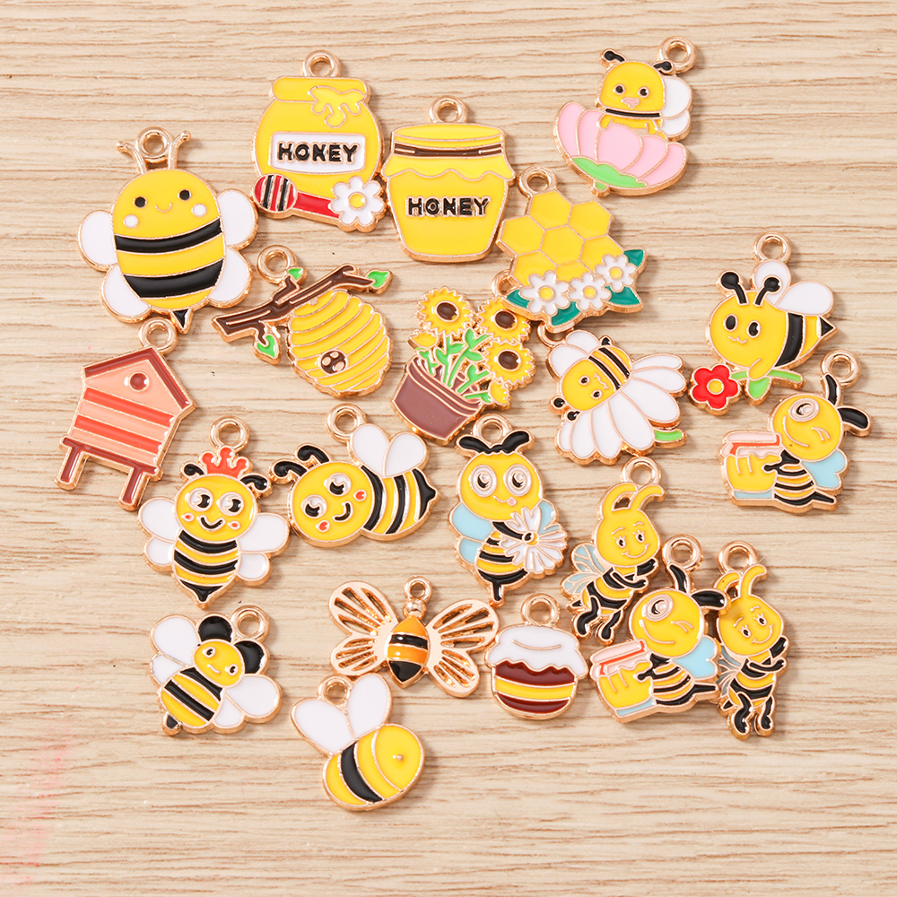 Tusember 20pcs Enamel Cartoon  - مراجعة Food Zinc وسعره