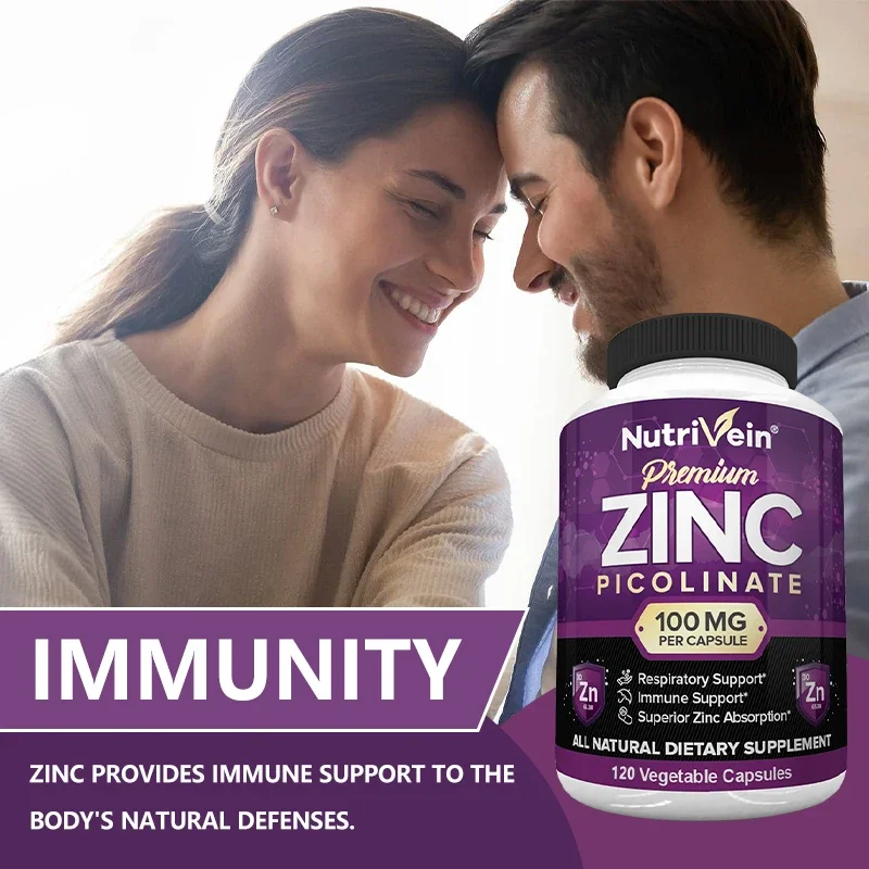 Premium Zinc Picolinate 100mg  - مراجعة Food Zinc وسعره
