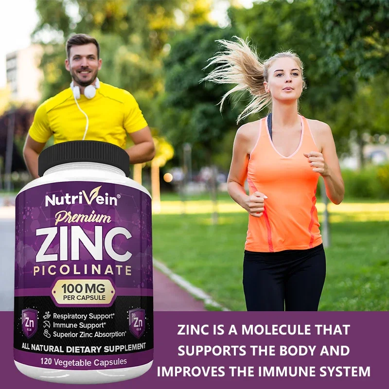 Premium Zinc Picolinate 100mg  - مراجعة Food Zinc وسعره