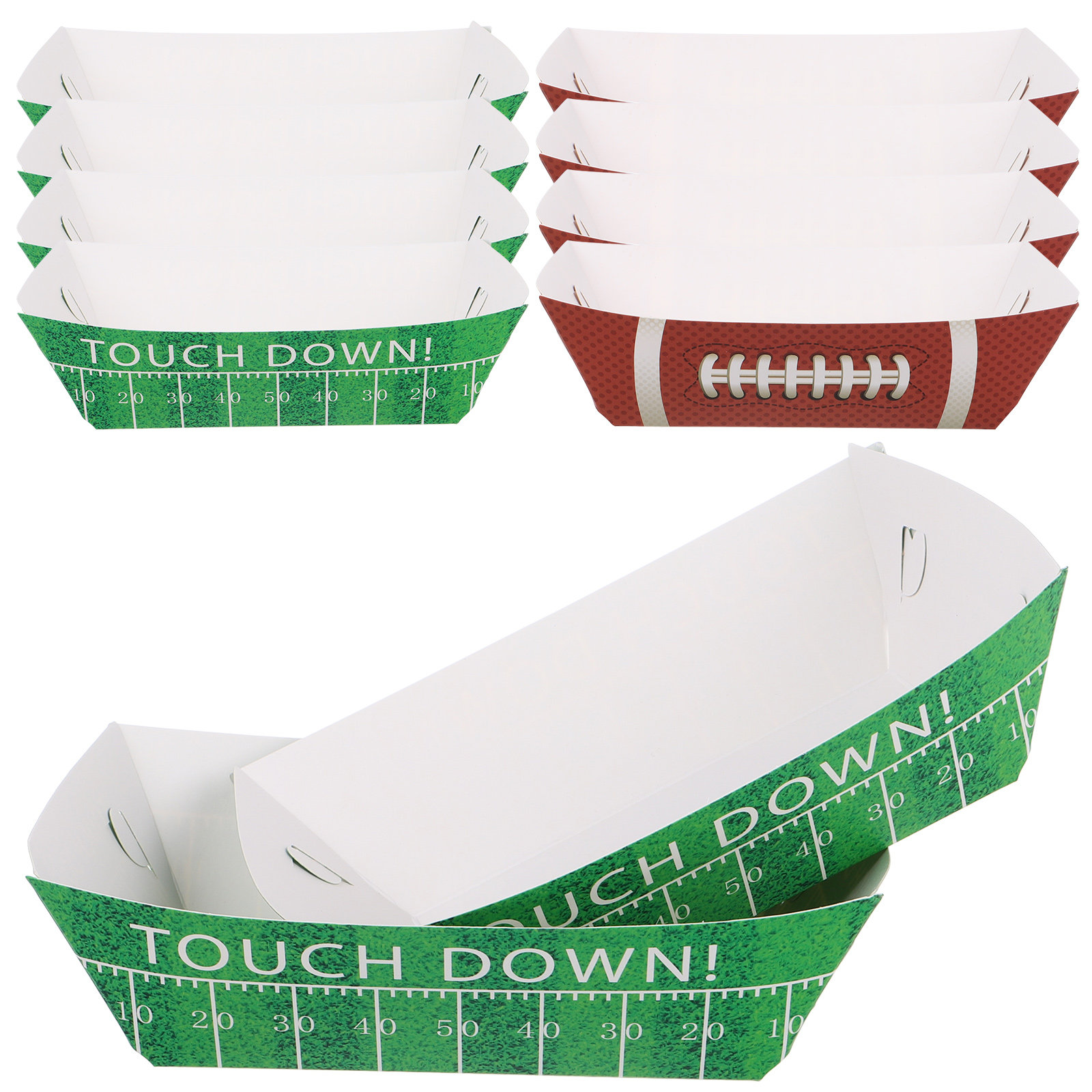 20Pcs Football Party Serving B - مراجعة Food Snacks Game وسعره