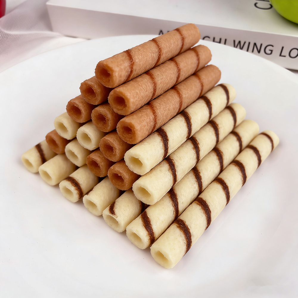 3Pcs Handmade Fake Wafer Rolls - مراجعة Food Snacks To Eat وسعره