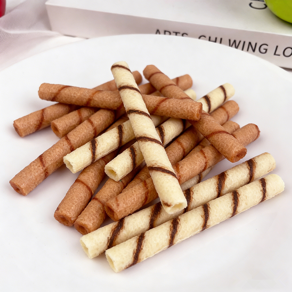 3Pcs Handmade Fake Wafer Rolls - مراجعة Food Snacks To Eat وسعره