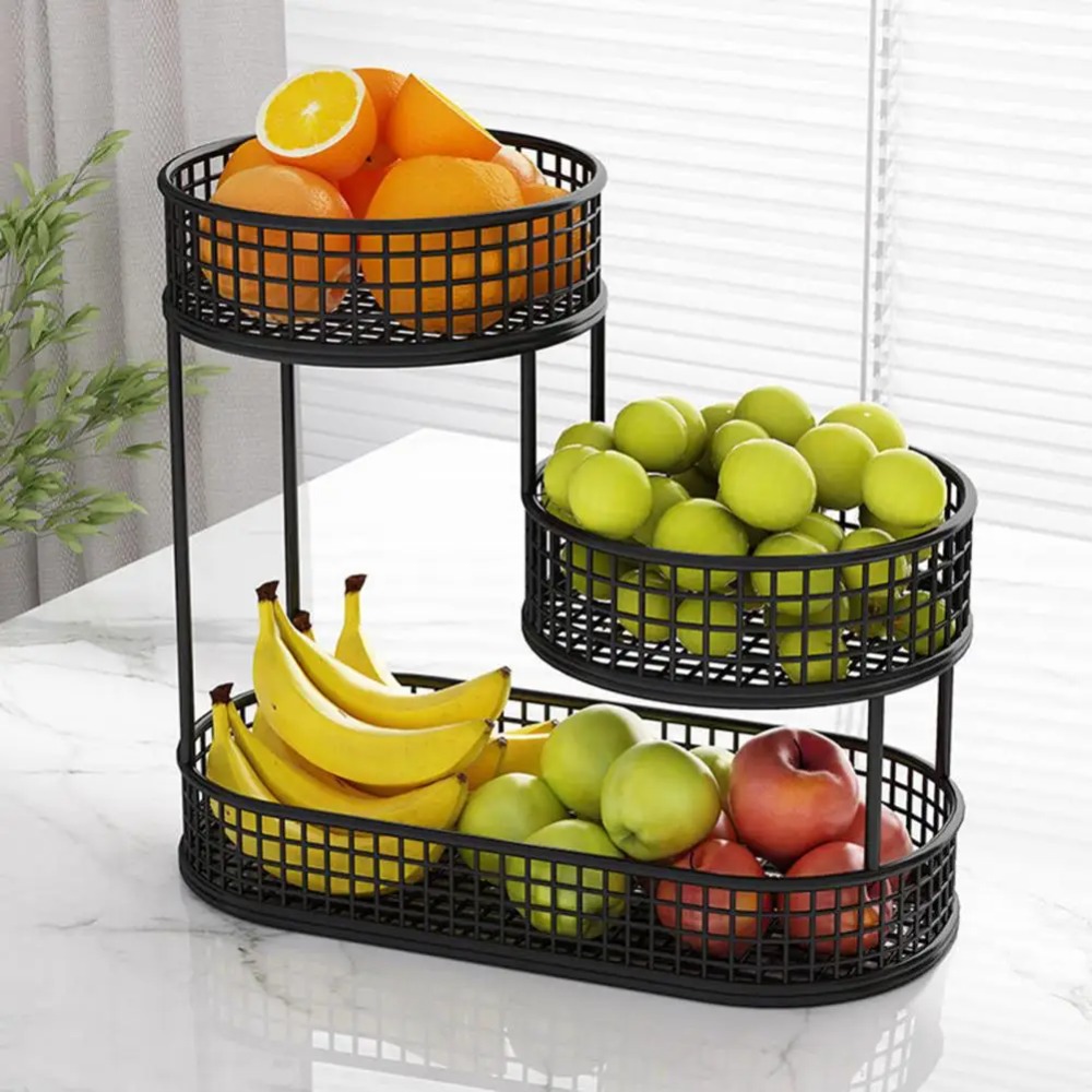 Three-layer Fruit Basket  Livi - مراجعة Food Snacks Drinks وسعره