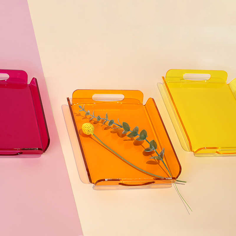 Large Acrylic Tray Ottoman Cof - مراجعة Food Snacks To Eat وسعره