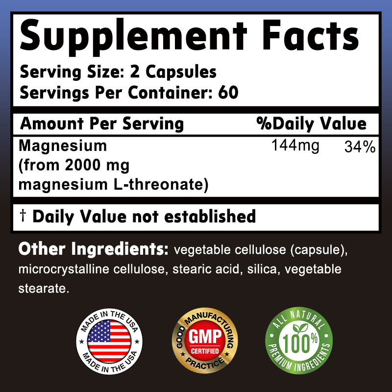 Magnesium L-Threonate Suppleme - مراجعة Food Zinc وسعره