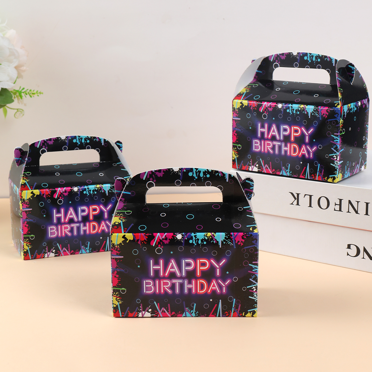 Fluorescent Candy Box Paper Ca - مراجعة Food Snacks Candy وسعره