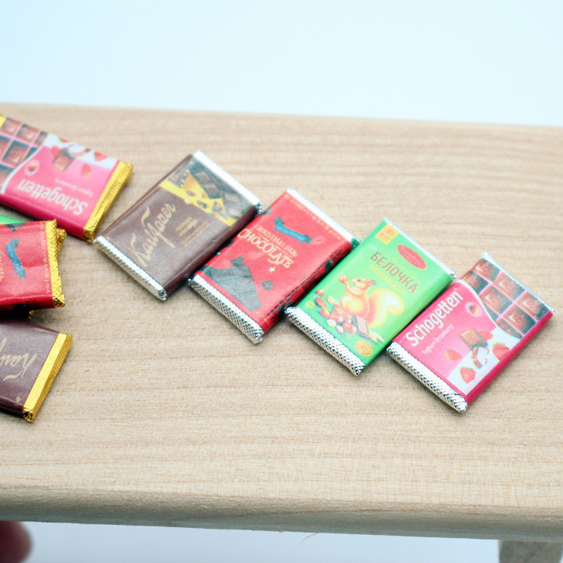 1/12 Miniature Dollhouse Mini  - مراجعة Food Snacks Candy وسعره