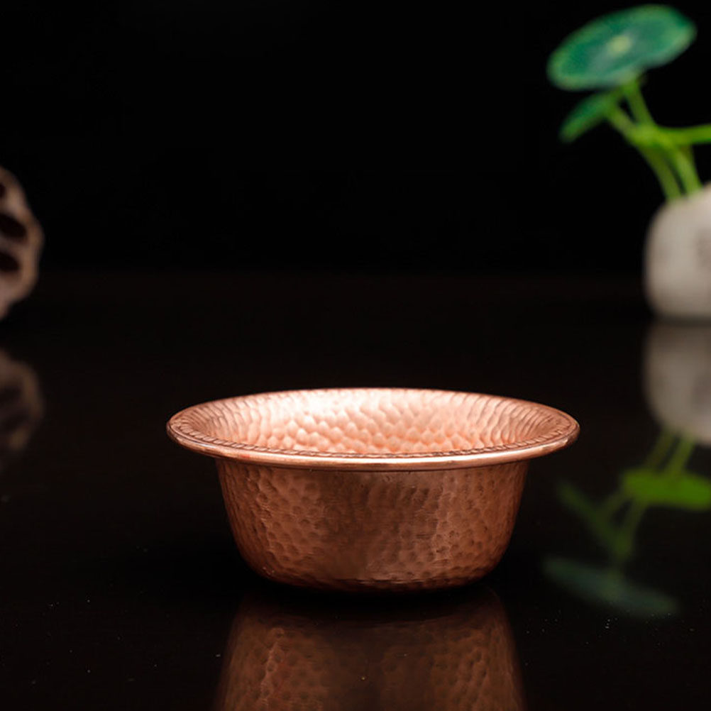 Copper Bowl for Water Home Dec - مراجعة Food Snacks Ideas وسعره