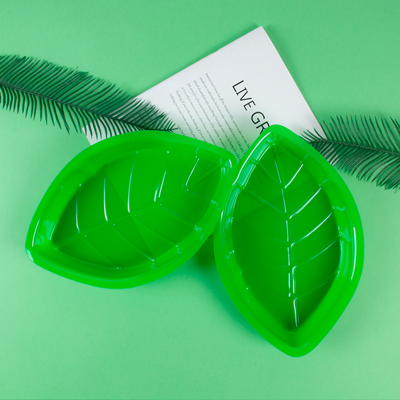6pcs Palm Leaf Shape Food Reus - مراجعة Food Snacks Candy وسعره