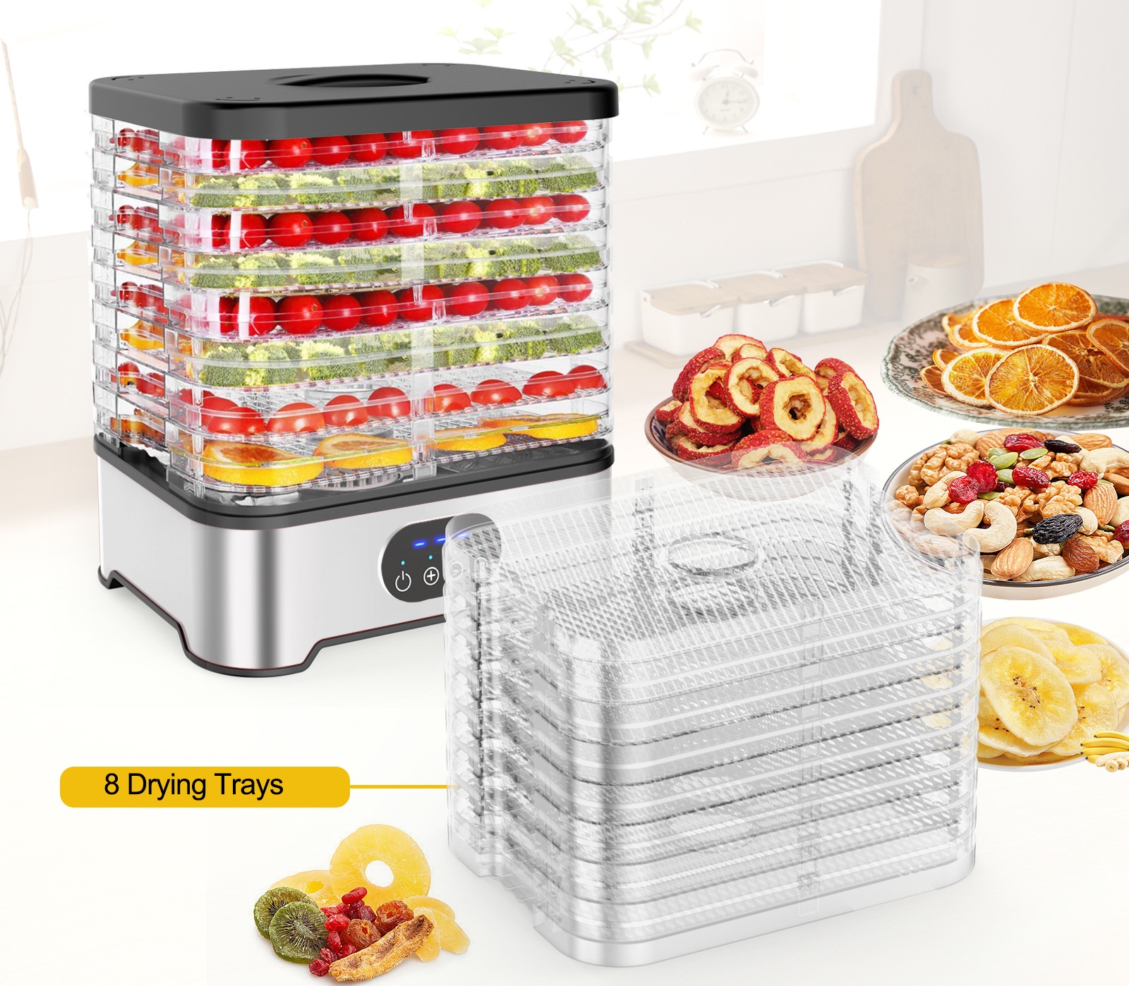 Intelligent 110-240V Household - مراجعة Food Snacks Ideas وسعره