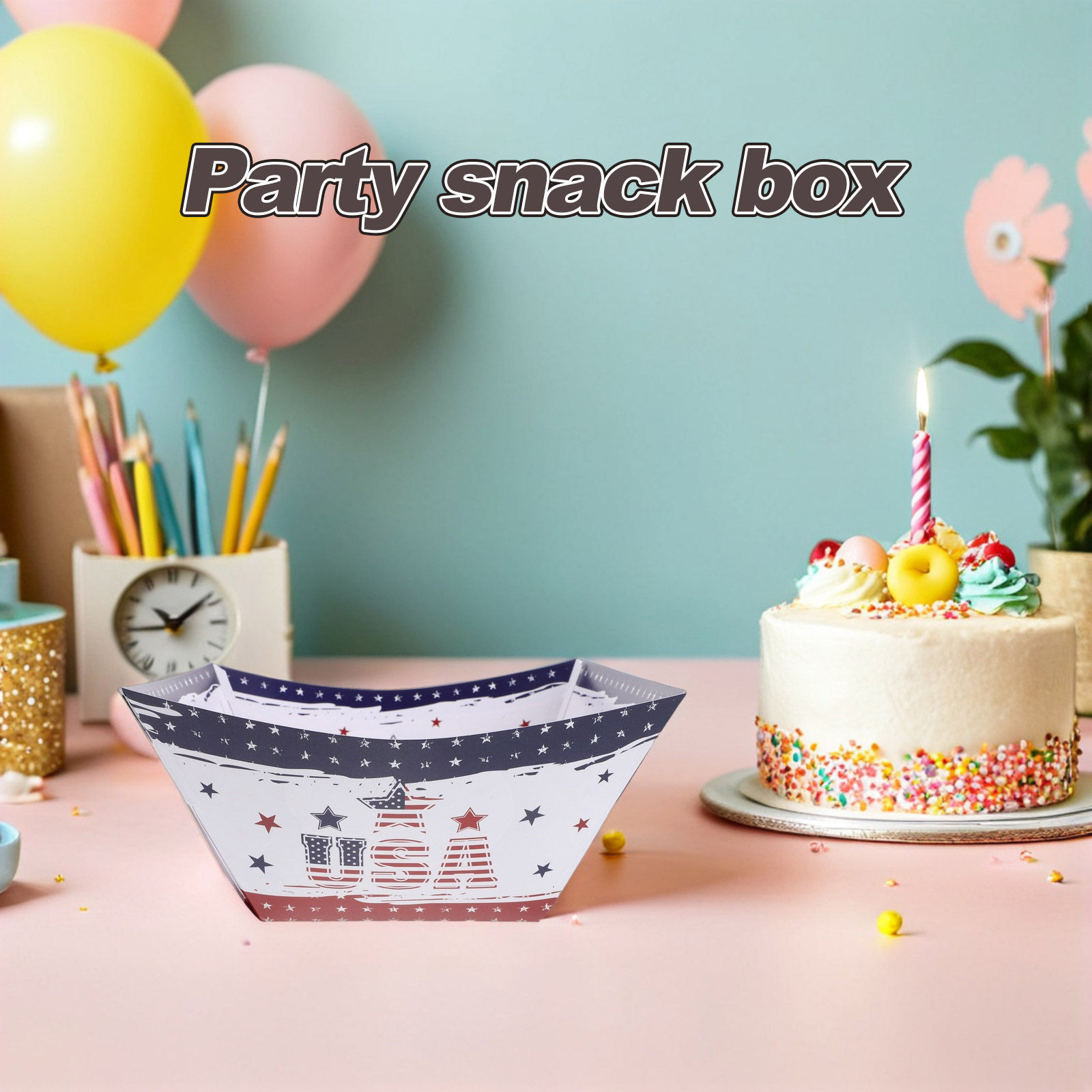 12Pcs Independence Day Party S - مراجعة Food Snacks Candy وسعره