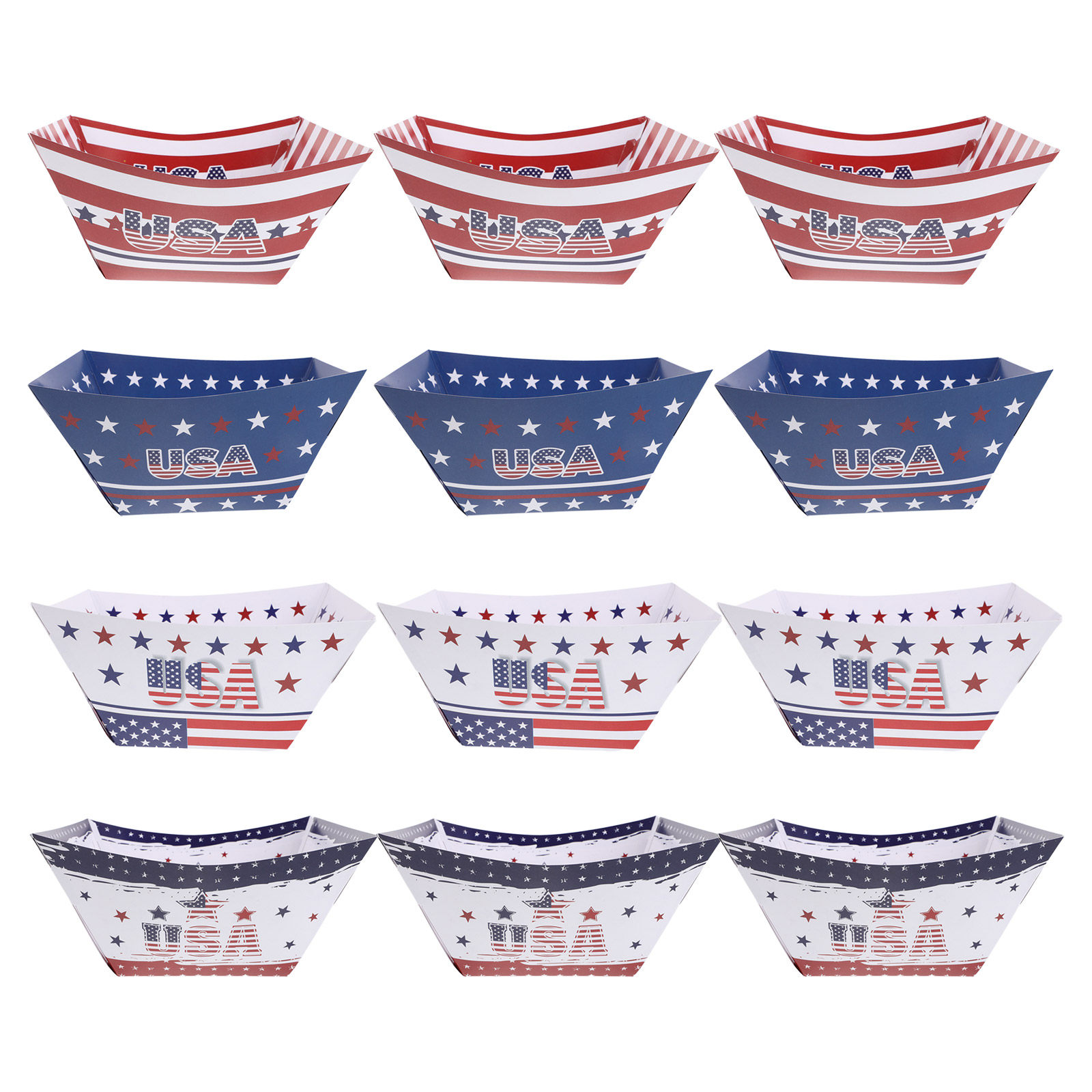 12Pcs Independence Day Party S - مراجعة Food Snacks Candy وسعره