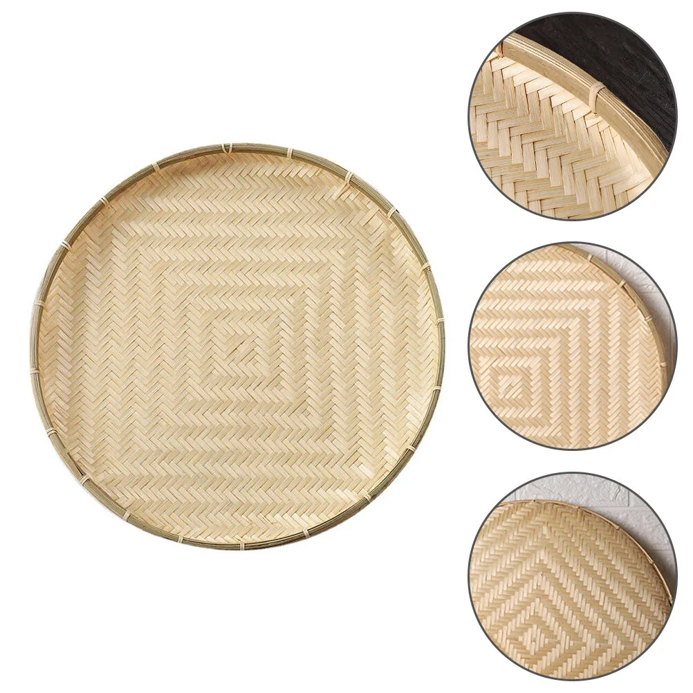 Drying Dustpan Round Food Bask - مراجعة Food Snacks To Eat وسعره