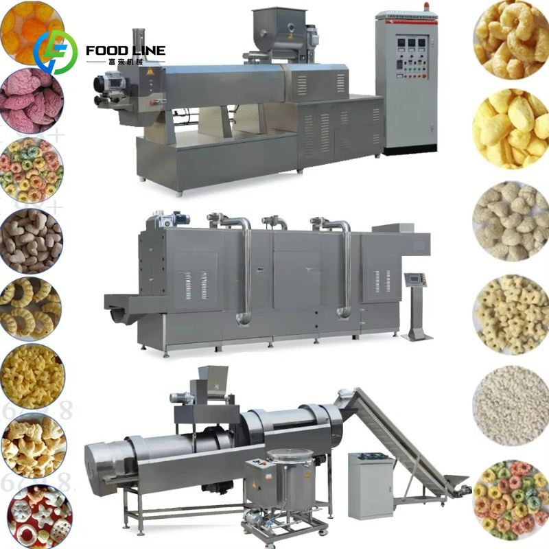 Customized Double Screw Extrud - مراجعة Food Snacks To Make وسعره
