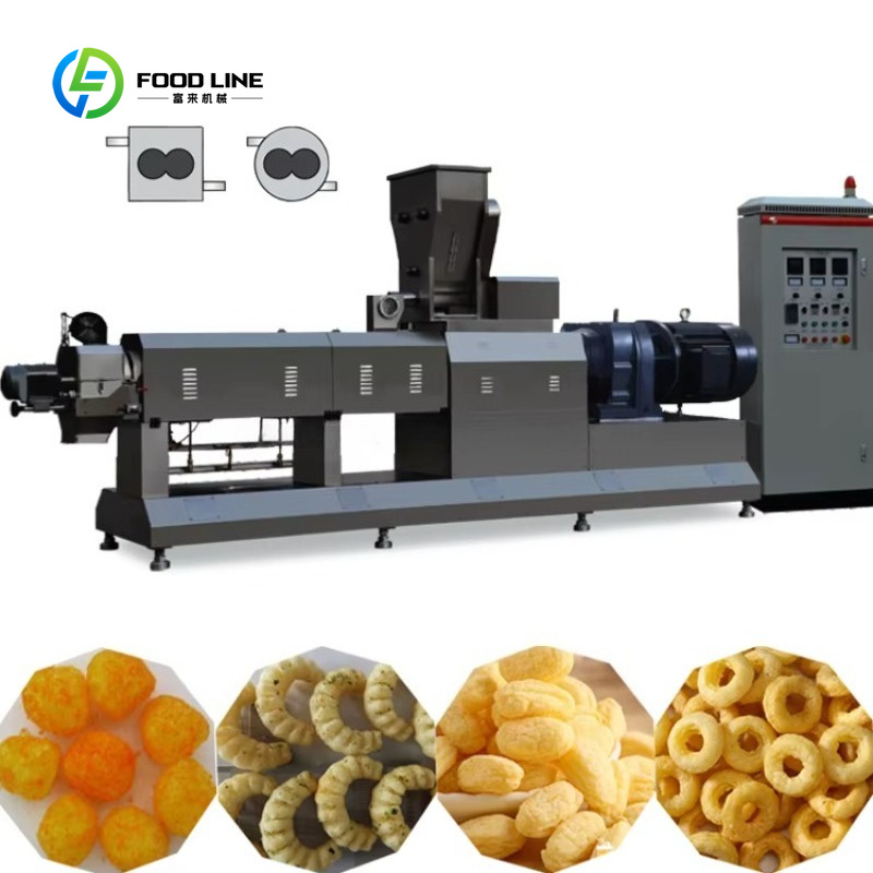 Customized Double Screw Extrud - مراجعة Food Snacks To Make وسعره