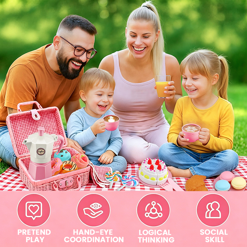 Picnic Food Kitchen Toys with  - مراجعة Food Snacks Game وسعره