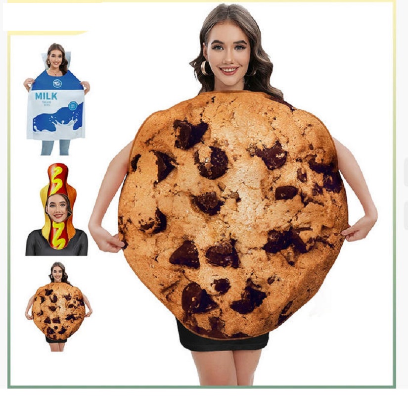 Milk Box Cookie Cosplay Costum - مراجعة Matcha Cookie Box وسعره
