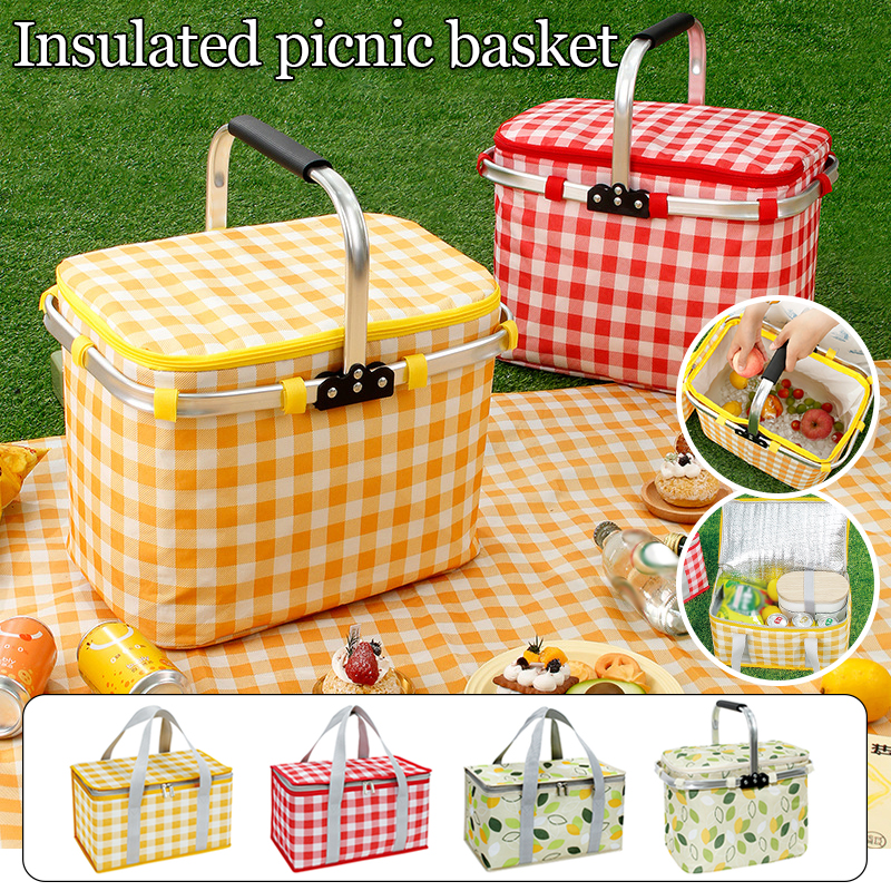 Retro Pastoral Lunch Bag Foldi - مراجعة Food Snacks Drinks وسعره