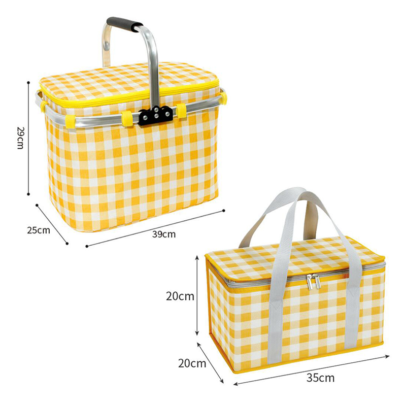 Retro Pastoral Lunch Bag Foldi - مراجعة Food Snacks Drinks وسعره