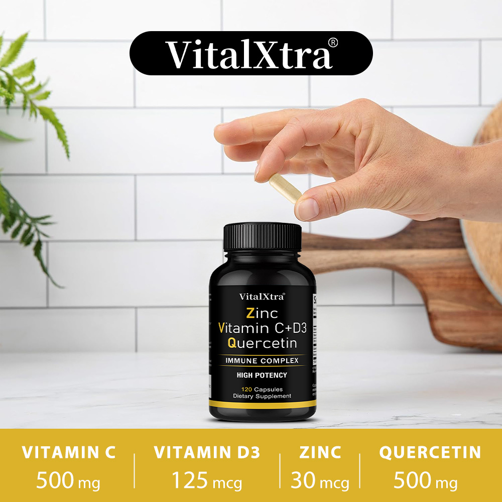 Zinc Quercetin 500mg with Vita - مراجعة Food Zinc وسعره