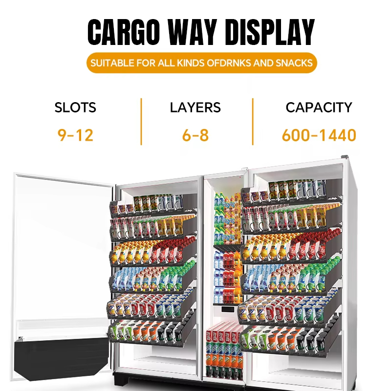 Automatic Cold Drink Vending M - مراجعة Food Snacks Drinks وسعره