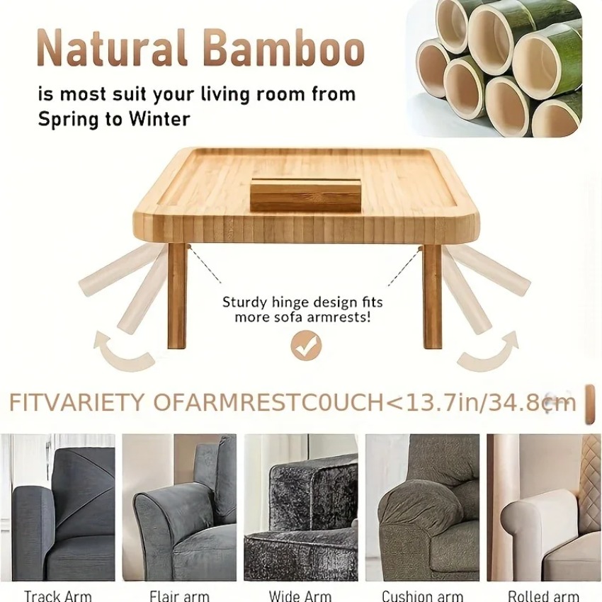 Wooden Foldable Tray Lazy Sofa - مراجعة Food Snacks To Eat وسعره