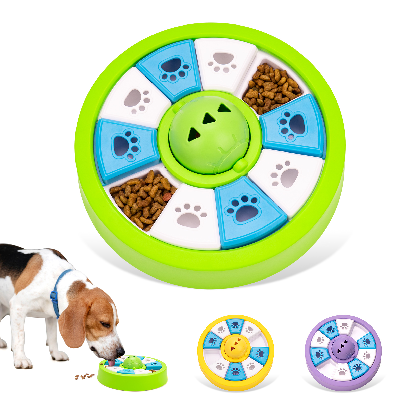 Dog Slow Feeder Bowl Cats Puzz - مراجعة Food Snacks Game وسعره