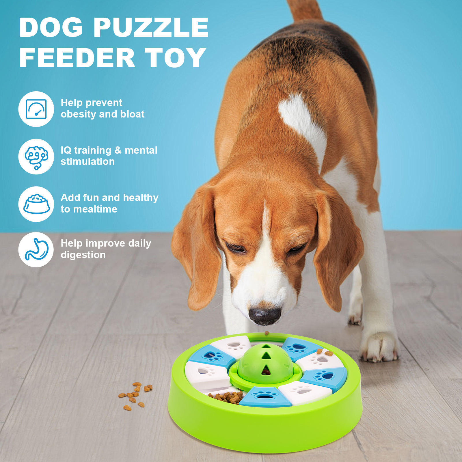 Dog Slow Feeder Bowl Cats Puzz - مراجعة Food Snacks Game وسعره