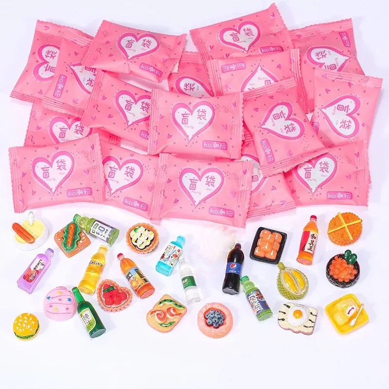 -Random Style Bag Miniature Fo - مراجعة Food Snacks Drinks وسعره