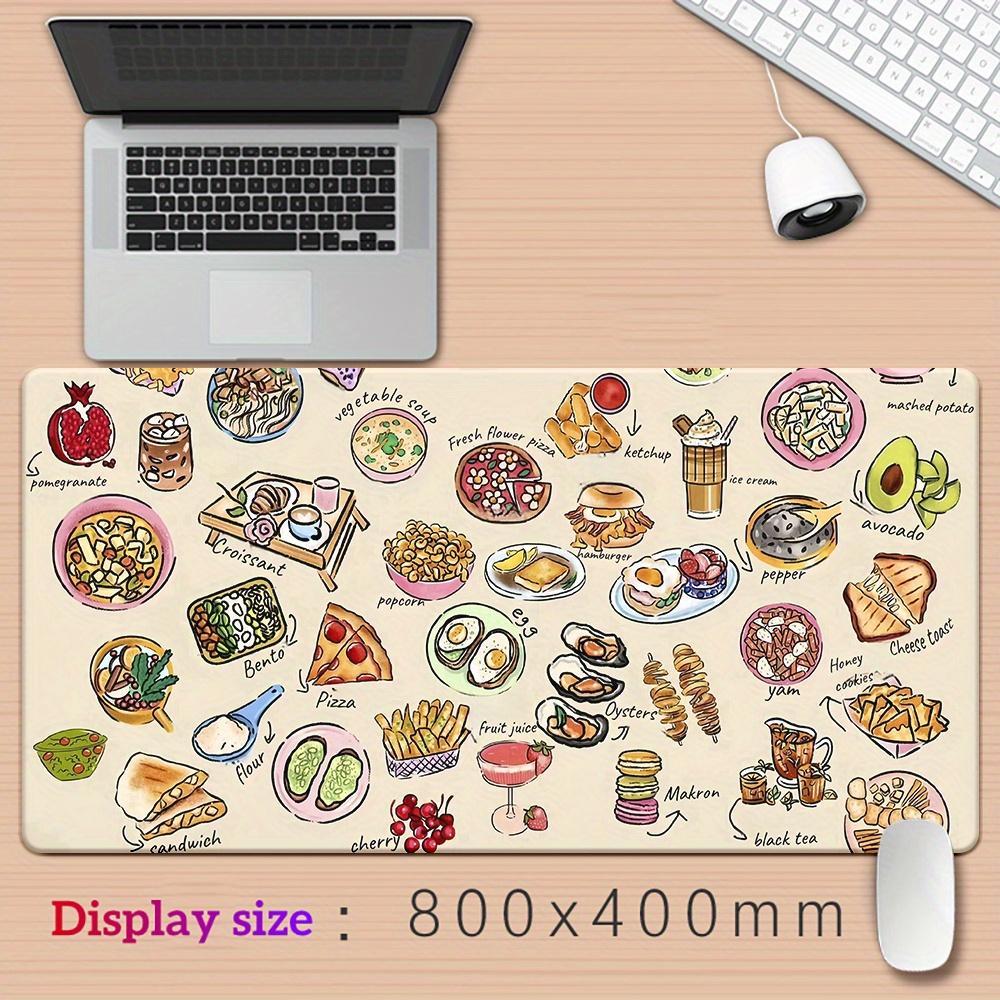 Large Mouse Pad Xxl Snacks Foo - مراجعة Food Snacks Game وسعره