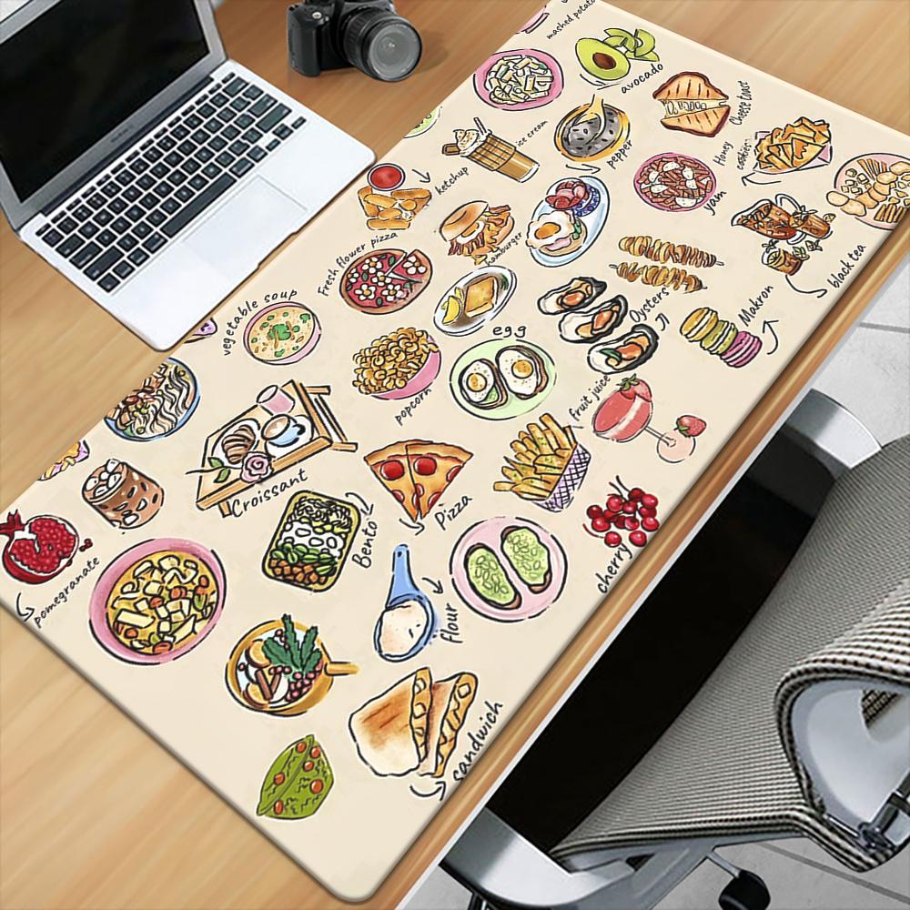 Large Mouse Pad Xxl Snacks Foo - مراجعة Food Snacks Game وسعره