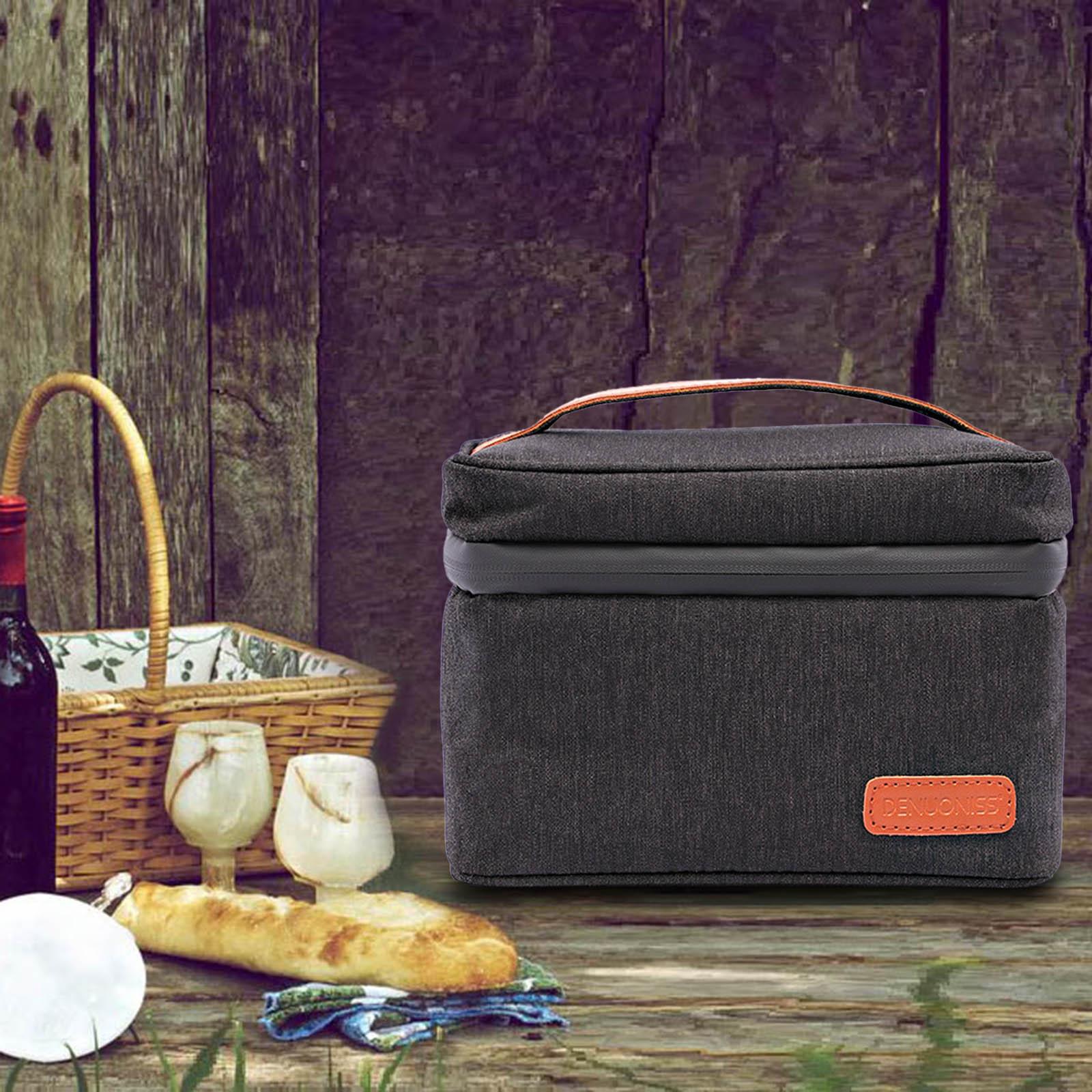 Insulated Lunch Bag Cooler Bag - مراجعة Food Snacks Drinks وسعره