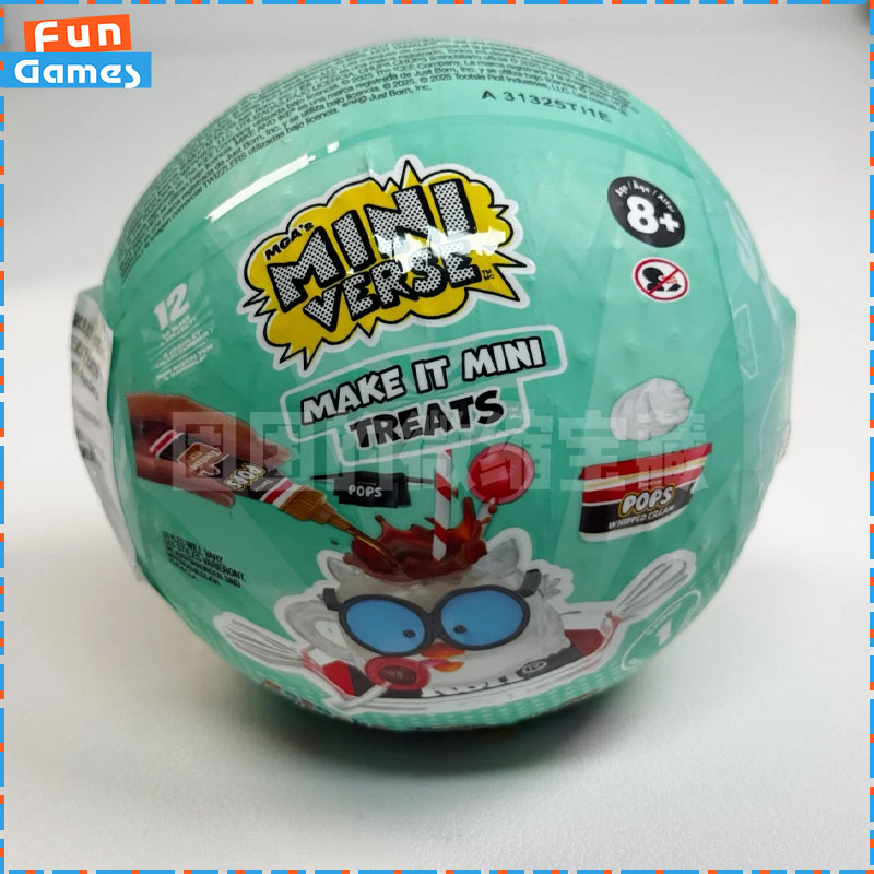 MGA Miniverse Mini Blind Ball  - مراجعة Food Snacks To Make وسعره