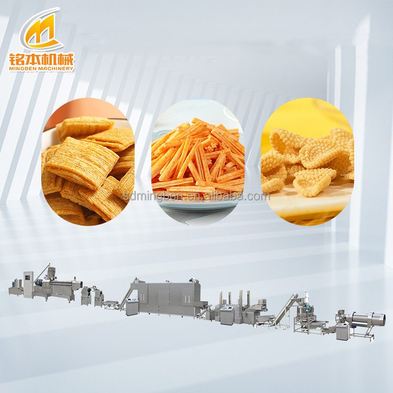 Extruded Automatic Fried 3d Pe - مراجعة Food Snacks To Make وسعره