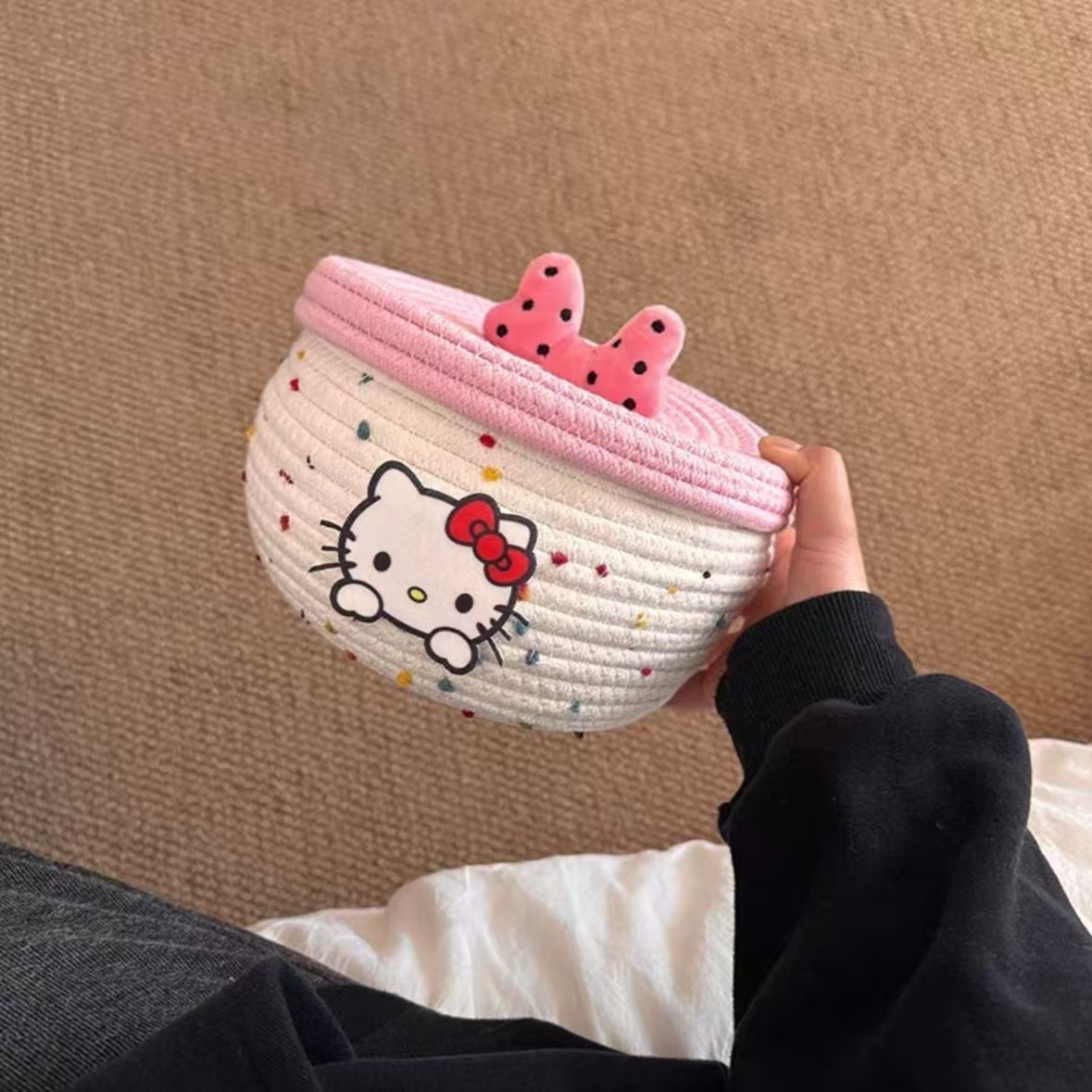 Cute Hello Kitty Cotton Hand-w - مراجعة Food Snacks To Eat وسعره