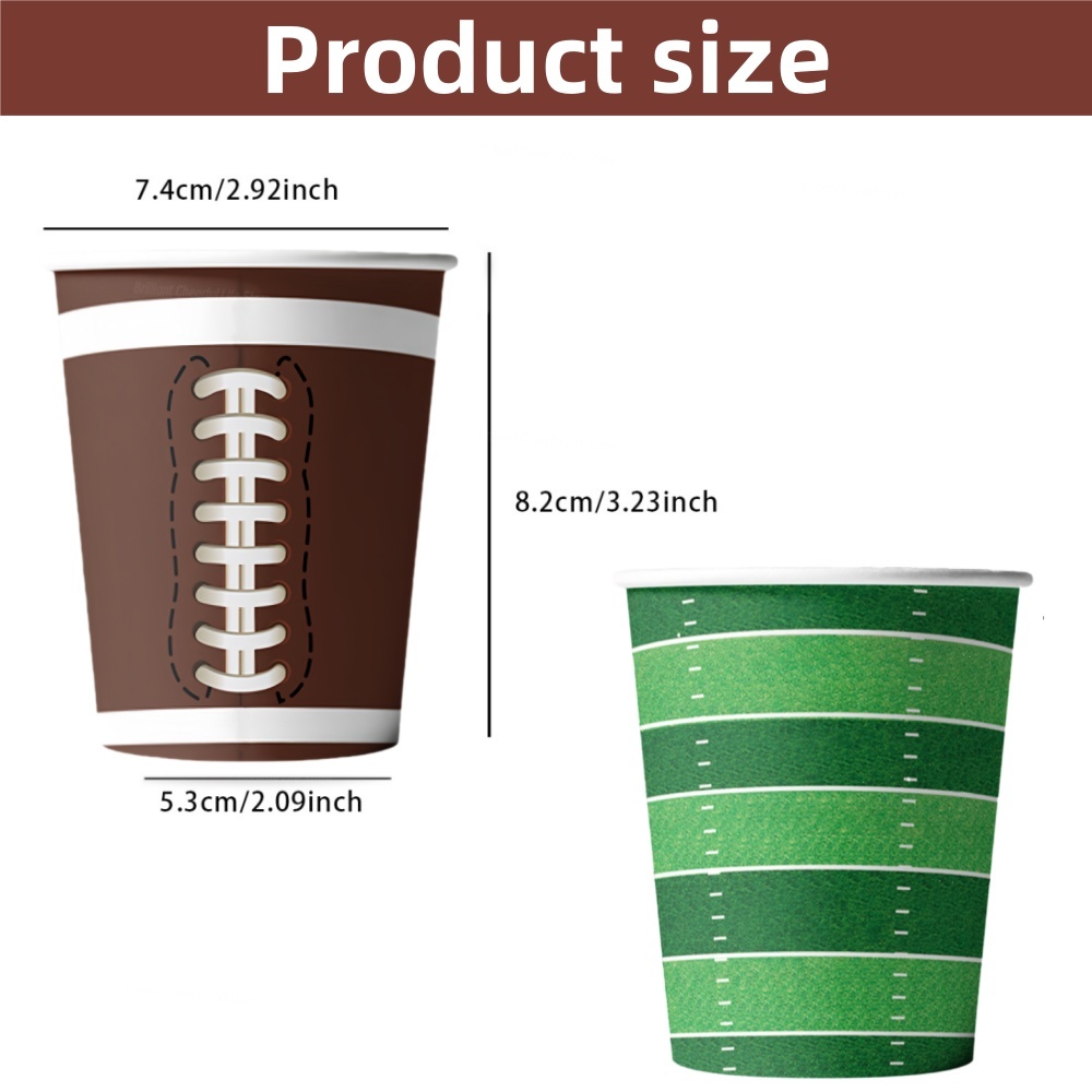 10/20/30Pcs 9oz America Footba - مراجعة Food Snacks Game وسعره
