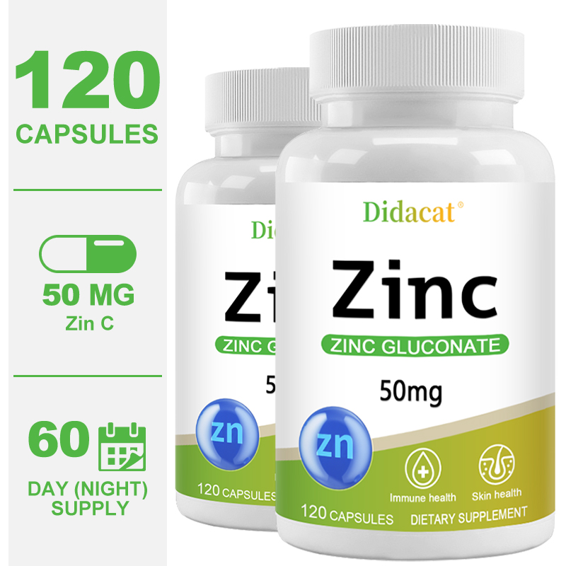 Zinc 50 Mg - with Zinc Glucona - مراجعة Food Zinc وسعره