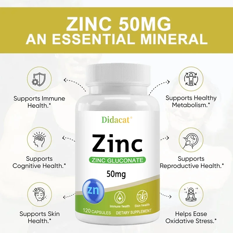 Zinc 50 Mg - with Zinc Glucona - مراجعة Food Zinc وسعره